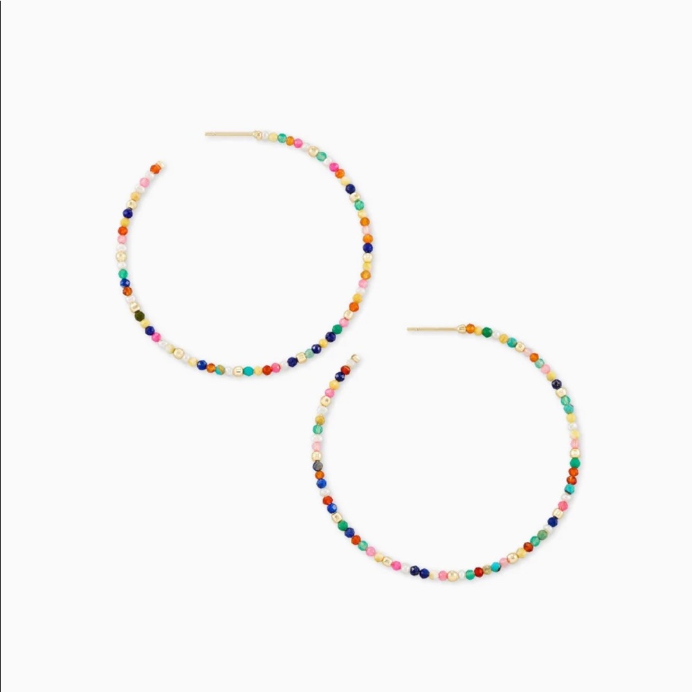 Kendra Scott Scarlet Hoop Earrings